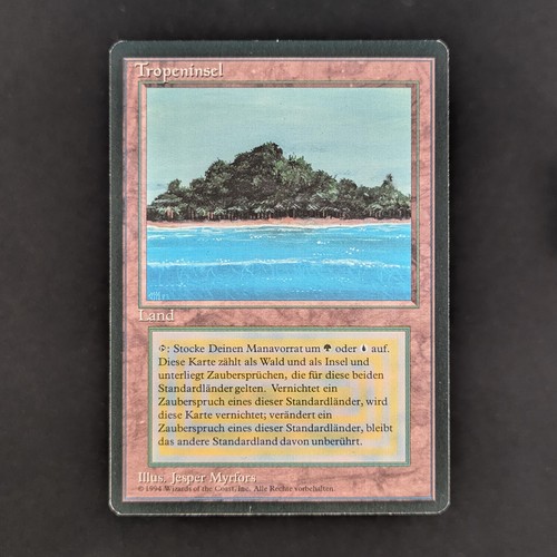 Mtg tropical island - mtg,