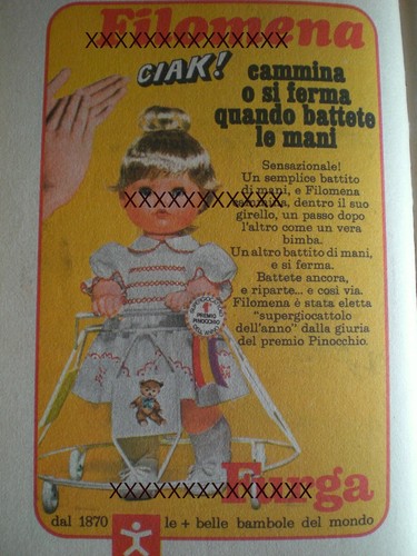Foto bambola filomena - furga., 1