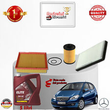 KIT TAGLIANDO FILTRI + OLIO MERCEDES A 150 W169 70KW 95CV DAL 2004 -> 2012