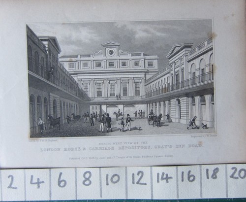 1828 antico stampa london - ~,