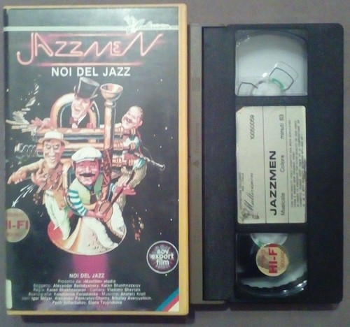 Vhs jazzmen noi del - vhs,