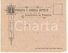 1910 ca SEMINARIO DI PADOVA -