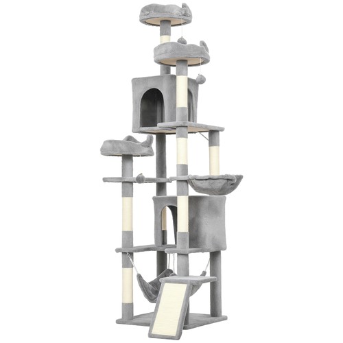 Pawhut torre per gatti - pawhut, con