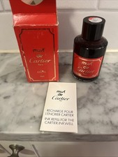 RARA - Must De Cartier 60 ml Red Encre - penna stilografica ricarica inchiostro in bottiglia Montblanc
