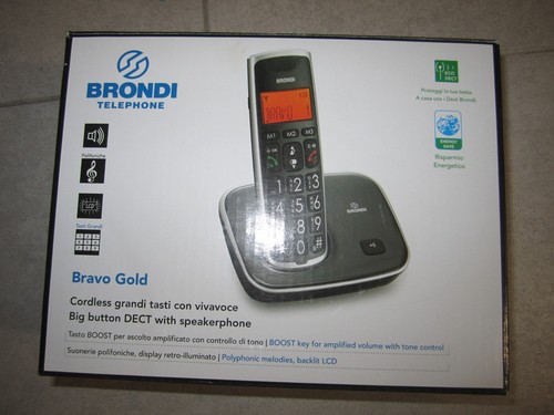 Telefono cordless brondi - telefono, bravo