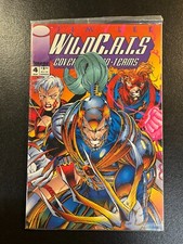 WildC.A.T.s 4 Polisacco con Trading Card Jim LEE COVER Immagine Volume 1 Cappella