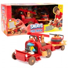 Camion dei pompieri dei Puffi con personaggio Giochi Preziosi 17192