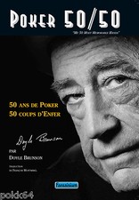 Libro Poker 50/50 Per Doyle Brunson 288 Pagine IN Francese