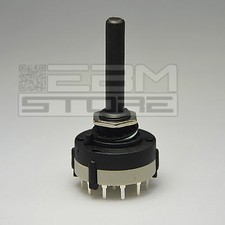 Selettore rotativo 3 vie 4 posizioni - commutatore - ART. EX03