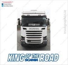 Decalcomania finestra Scania