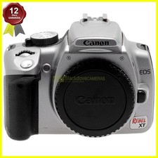 Canon EOS Rebel XTi Silver (350D) Fotocamera digitale. Macchina fotografica.