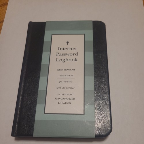 Internet password logbook - internet,
