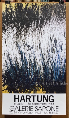 Hartung galerie sapone 1983 - galerie,
