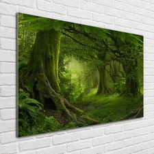 Glas-Bild Wandbilder Druck auf