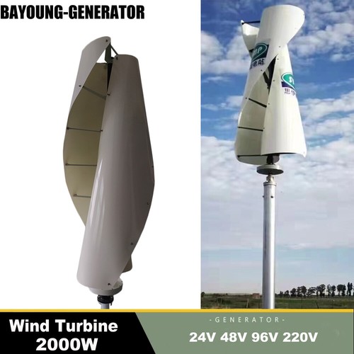 Turbina eolica verticale uso - ,