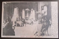 1902 Telese (Benevento) - sala da pranzo del grand hotel - costumi
