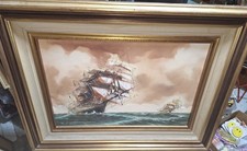 Renato Longanesi . Olio Su