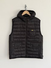 Gilet trapuntato con cappuccio