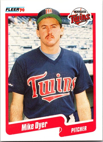 Fleer canadian 1990 372 mike - canadian, #372