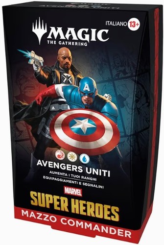 Magic marvel mazzo commander - mazzo,