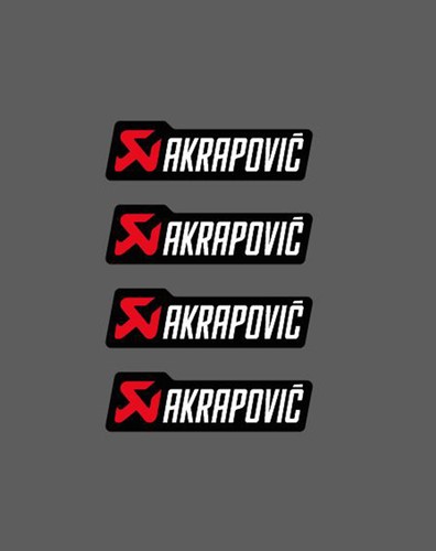 Adesivi stickers akrapovic - ,