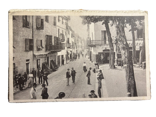 Cartolina arquata scrivia via - cartolina,
