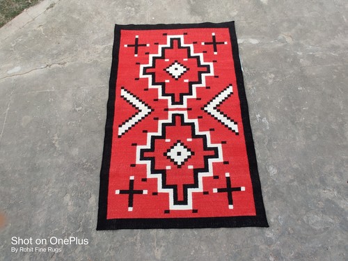 Tappeto navajo rosso 5x8 - navajo, ft