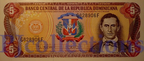Dominican republic pesos oro - dominican,