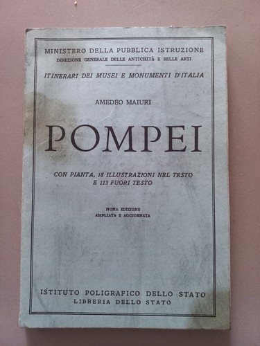 Amedeo maiuri pompei - maiuri,