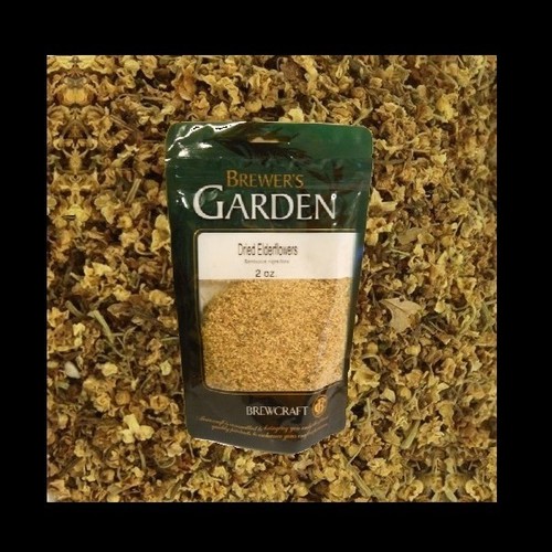 Dried elderflowers 2oz brewers - elderflowers,