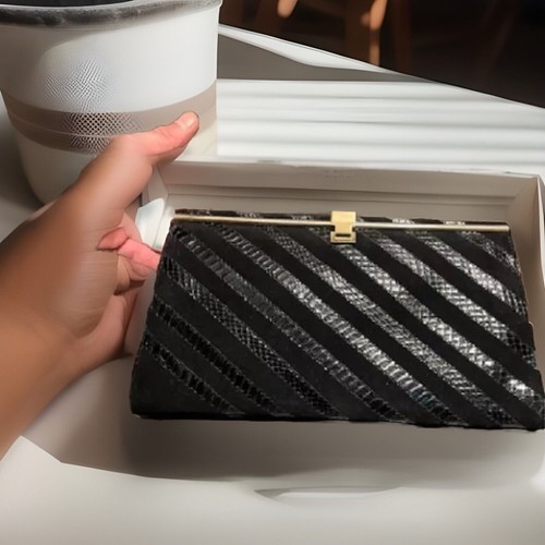 Pochette nera vintage - vintage,, in