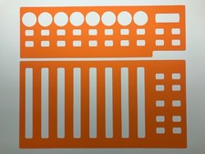 3 sovrapposizioni arancioni