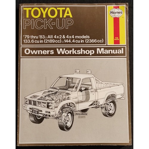 Toyota pick owners workshop - toyota, pick-up