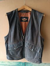 HARLEY-DAVIDSON GILET in PELLE