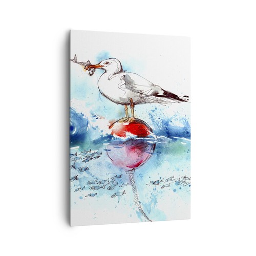 Quadro tela 70x100cm acqua - su,