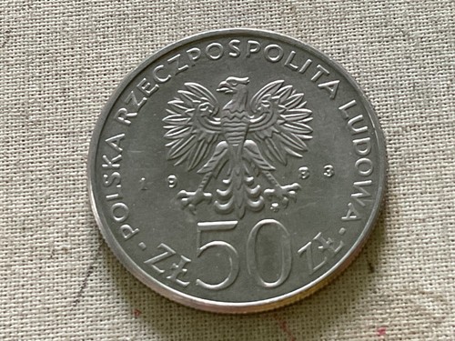 Moneta polonia zloty - moneta, 1983