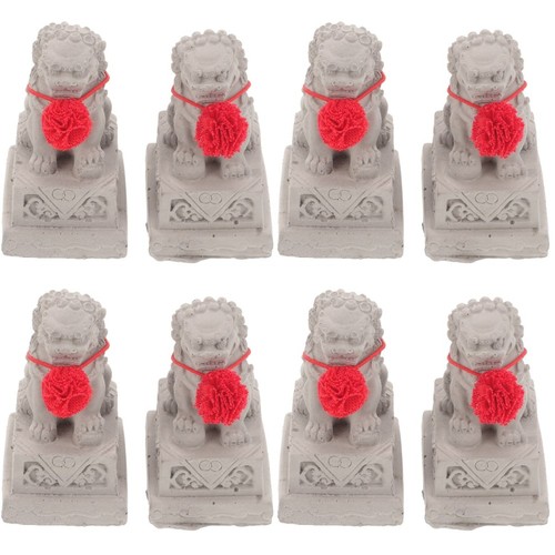 Pezzi mini scultura leone - 8,