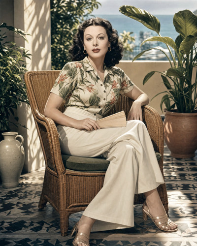 Hedy lamarr veranda tropicale - veranda,