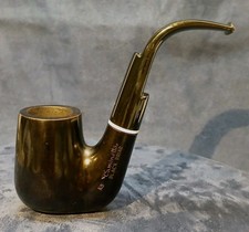 Rara pipa tabacco Caminetto Black Briar KS Oom Paul fatta a mano Cucciago Italia