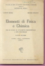 ELEMENTI DI FISICA E CHIMICA DARWIN VITALE - ERCOLE CERASOLI IST. EDIT. MEZZOGIO