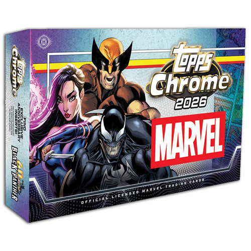 Topps chrome marvel comics - chrome,