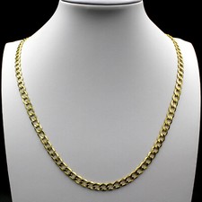 Collana in vero oro giallo 10