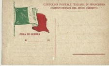 Ww1 italian postcard franchise - italian,