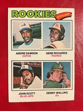 Andre Dawson Tim Raines Topps