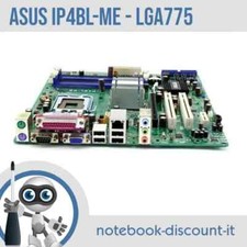 Scheda Madre ASUS IP4BL-ME Socket LGA775 Slot RAM DDR2 Motherboard NO BEZEL