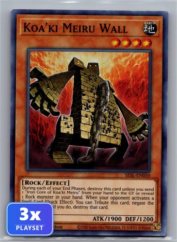 Koa meiru parete - 3x, koa'ki