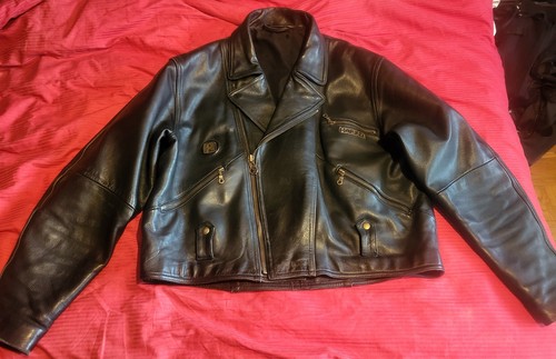 Giacca pelle moto harro - giacca,