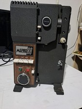 Vintage Focal Dual 8 Film Projector 7000 DZ Mk II Zoom 8mm Movie Turns on w/Bulb