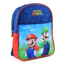 Super Mario Zainetto Zaino 30cm Scuola Escursioni Tempo Libero Nintendo 