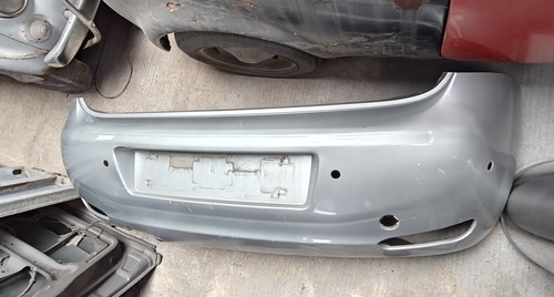Paraurti posteriore grigio con - paraurti,